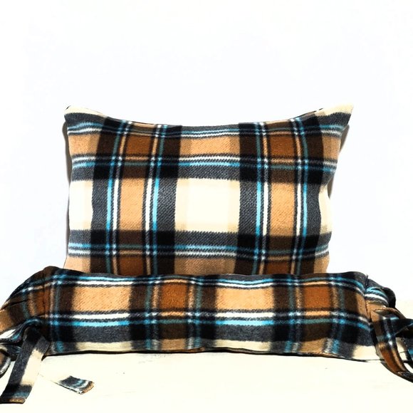 Plush Doggie Flannel Pillow & Toy Set. New!!! Add Your Doggie Name For Free!!! - Picture 2 of 2